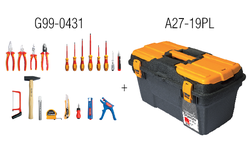 31 Pc.Elektrikçi Alet Seti/A27-19Pl İçinde - Thumbnail
