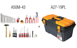 43 Pc.Mekanikçi Alet Seti/A27-19Pl İçinde - Thumbnail